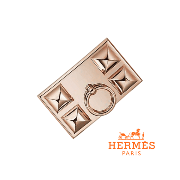 Đánh giá MẶT DÂY HERMES MŨI TRÂU mạ vàng hồng H075378CDZ2