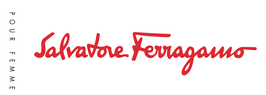 Logo thương hiệu thời trang hàng đầu Salvatore Ferragamo.