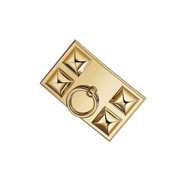 MẶT KHÓA DÂY THẮT LƯNG NỮ HERMES bản nhỏ authentic vàng gold H075378CC06