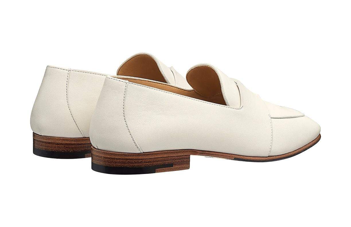 Mua giày Hermes nam màu trắng chính hãng mã H201407ZA03400 ở đâu uy tín?