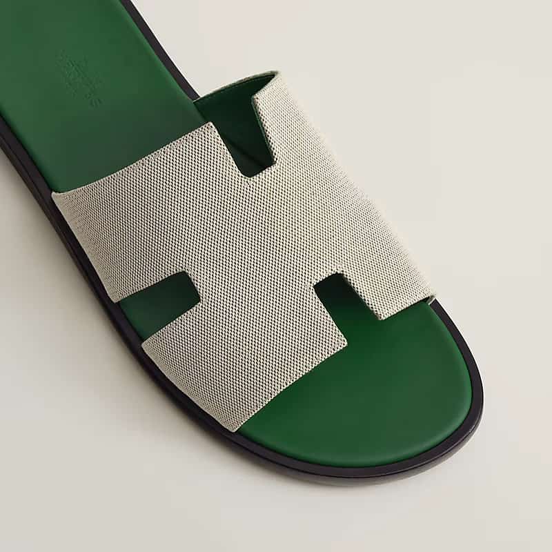 Dép sandal Hermes authentic màu trắng – vẻ đẹp sang trọng, thanh lịch