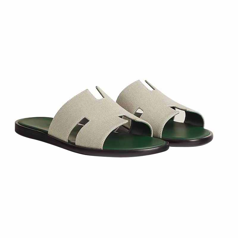 Dép sandal Hermes authentic màu trắng mã H231919ZH56390